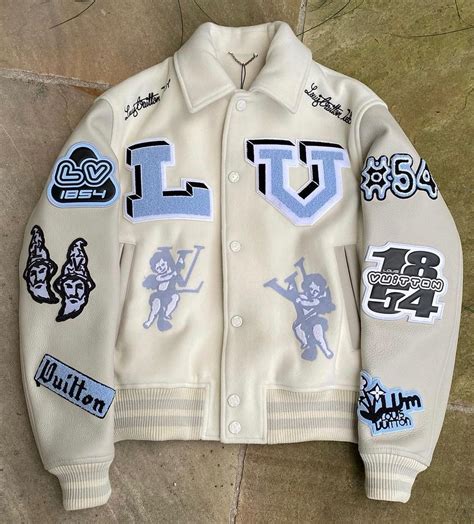 lv baseball jacket|Lv jacket varsity.